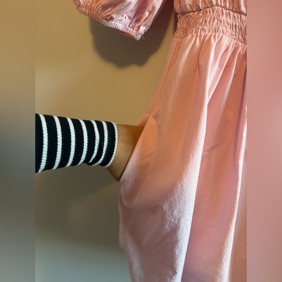 Fantastic Fawn Pink Cowboy Patch Dress Women’s Size Large - Picture 8 of 9